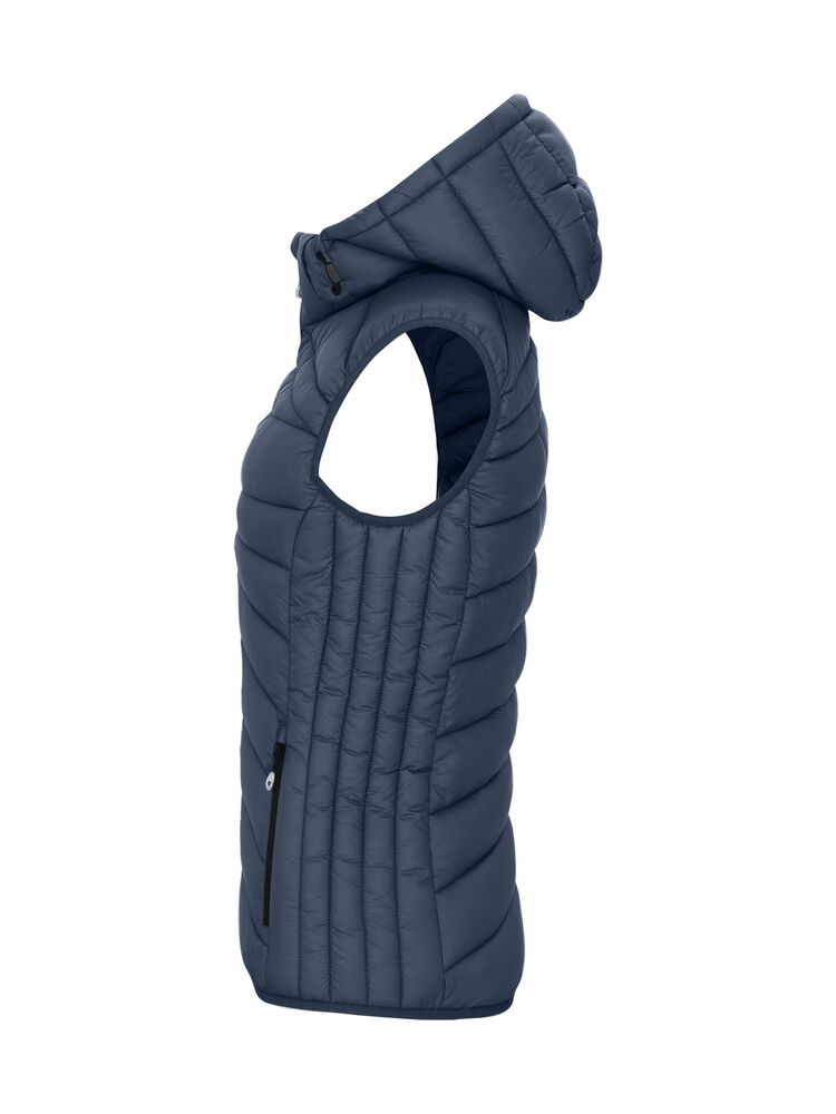 Gilet doudoune sans manches à capuche femme Idaho / CLIQUE – Image 7