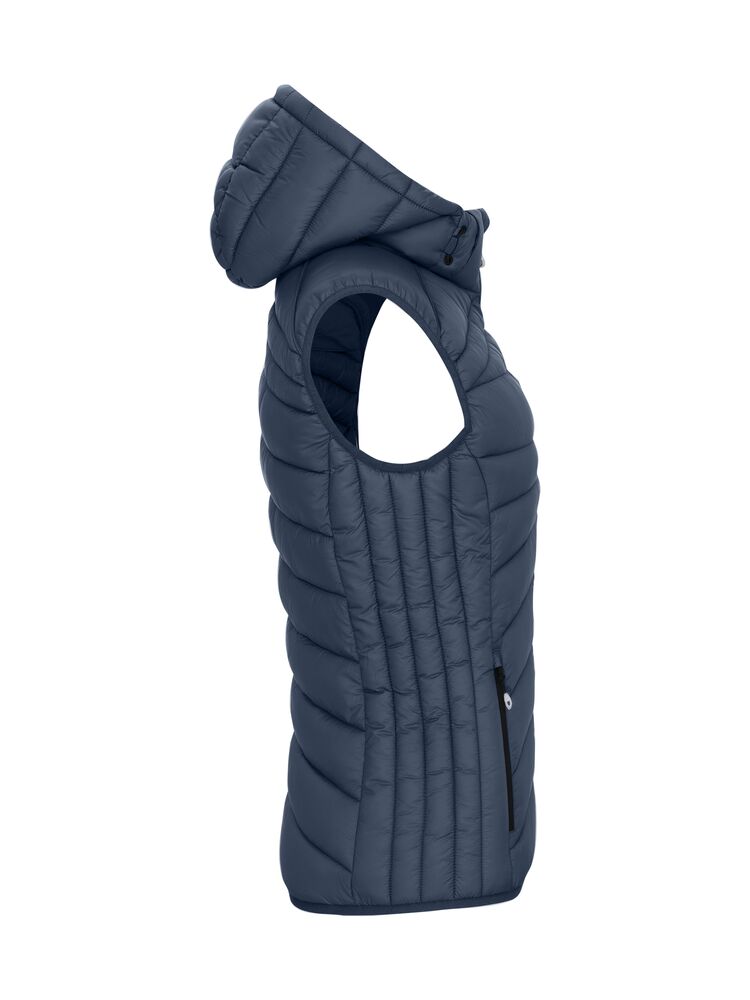 Gilet doudoune sans manches à capuche femme Idaho / CLIQUE – Image 6