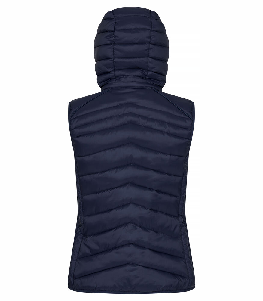 Gilet doudoune sans manches à capuche femme Idaho / CLIQUE – Image 5