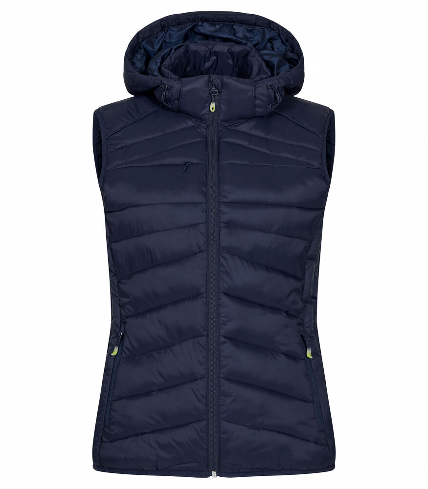 Gilet doudoune sans manches à capuche femme Idaho / CLIQUE – Image 4