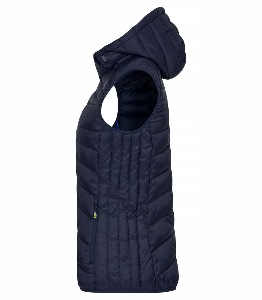 Gilet doudoune sans manches à capuche femme Idaho / CLIQUE – Image 3