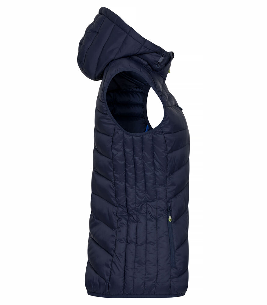 Gilet doudoune sans manches à capuche femme Idaho / CLIQUE – Image 2