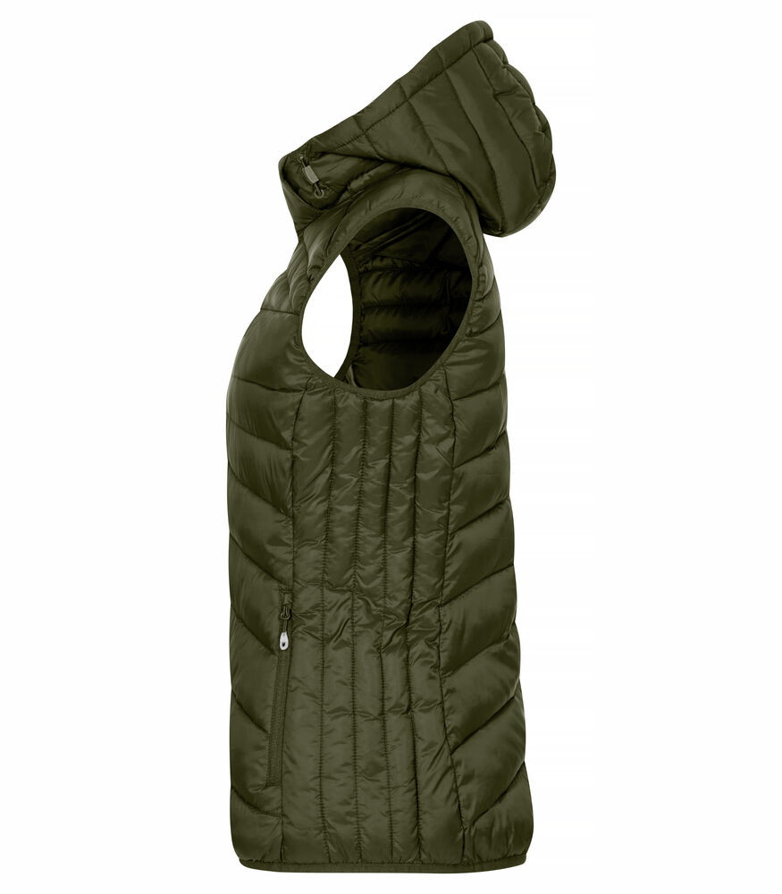 Gilet doudoune sans manches à capuche femme Idaho / CLIQUE – Image 15