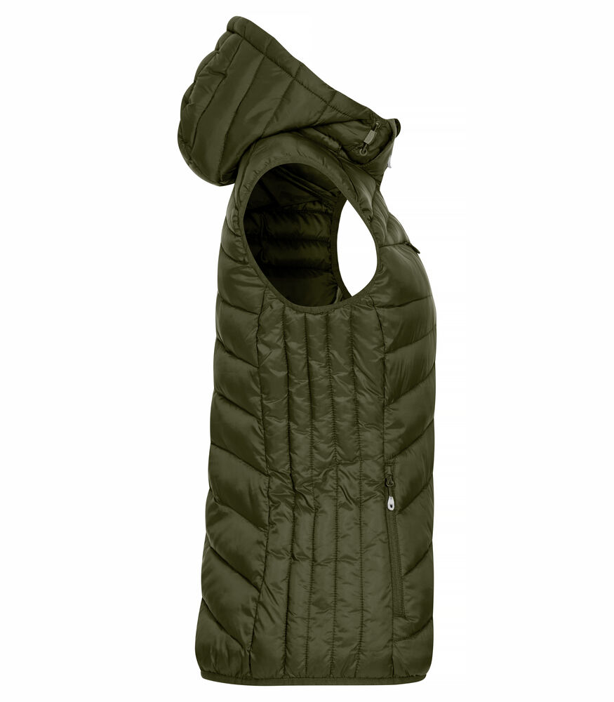 Gilet doudoune sans manches à capuche femme Idaho / CLIQUE – Image 14