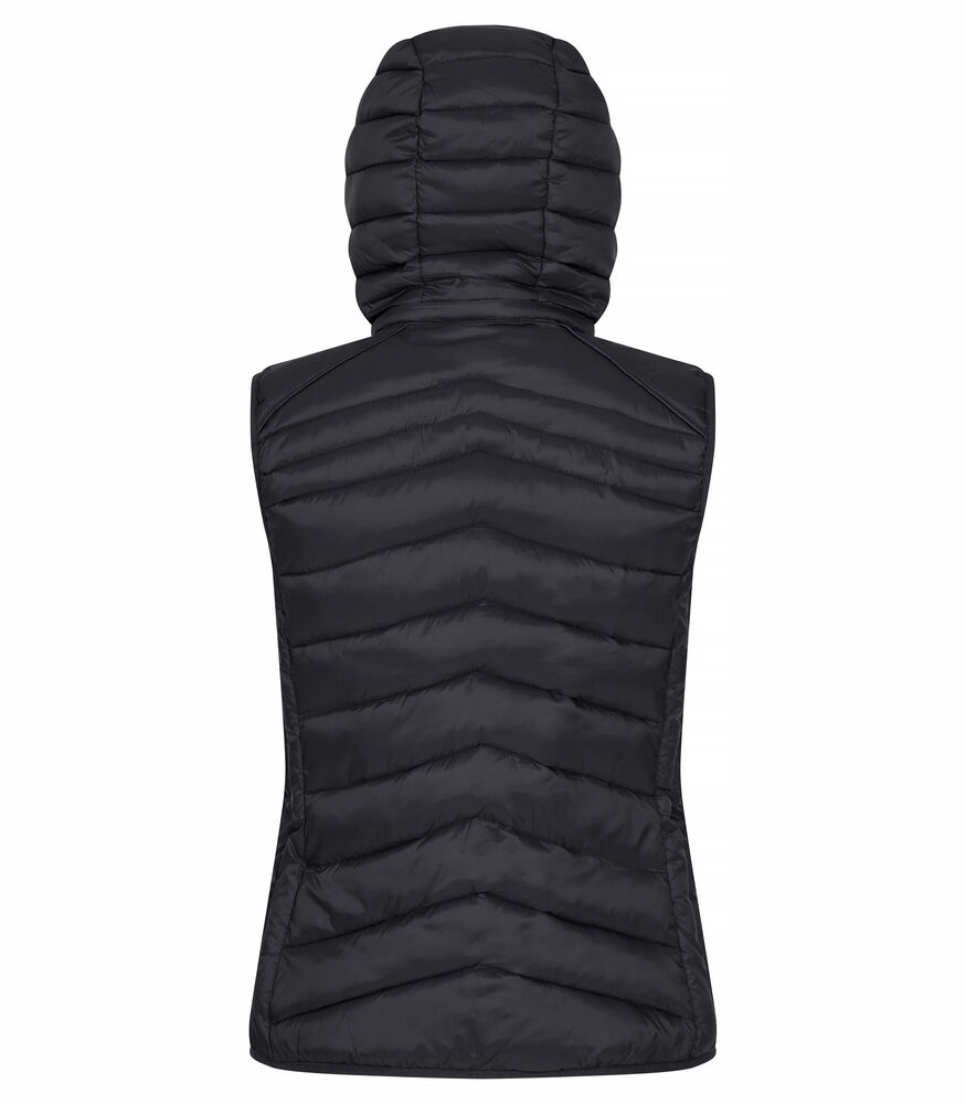 Gilet doudoune sans manches à capuche femme Idaho / CLIQUE – Image 13