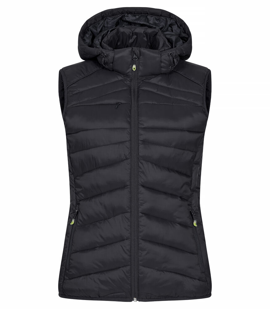 Gilet doudoune sans manches à capuche femme Idaho / CLIQUE – Image 12