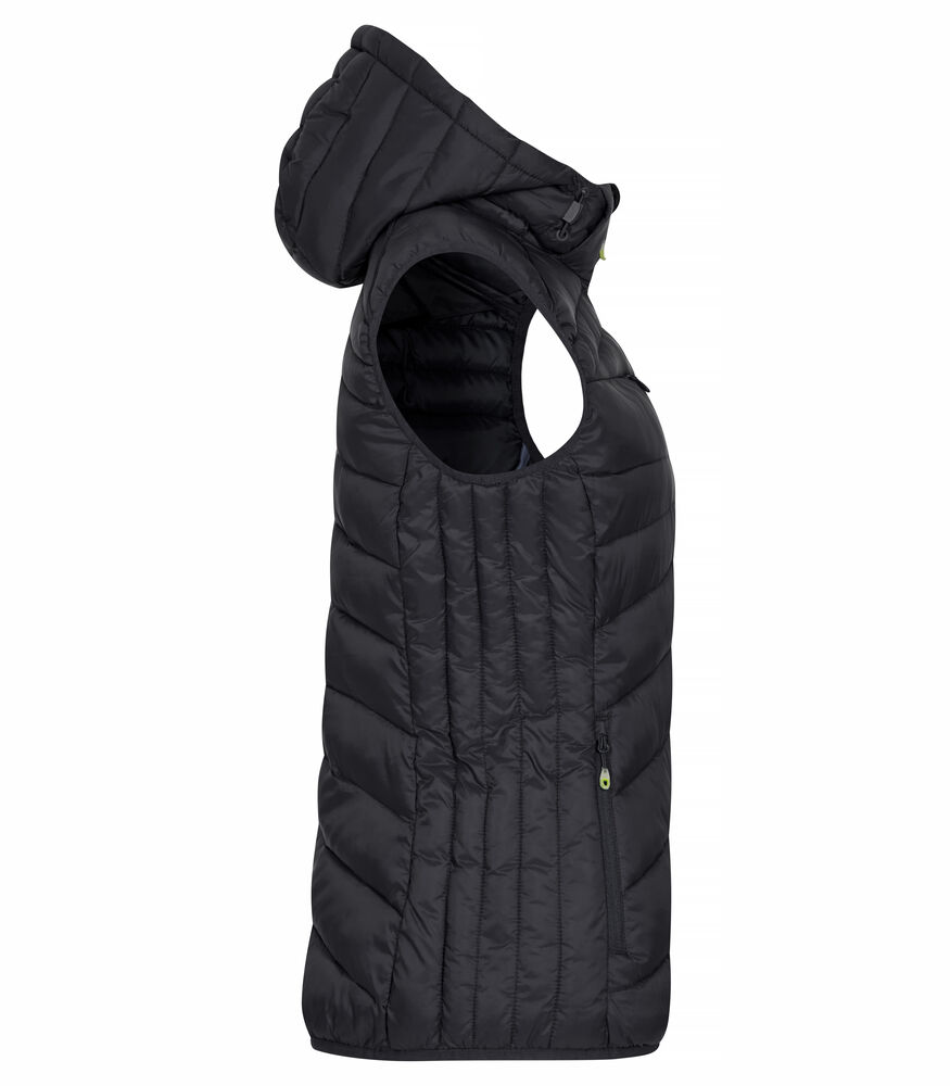 Gilet doudoune sans manches à capuche femme Idaho / CLIQUE – Image 10
